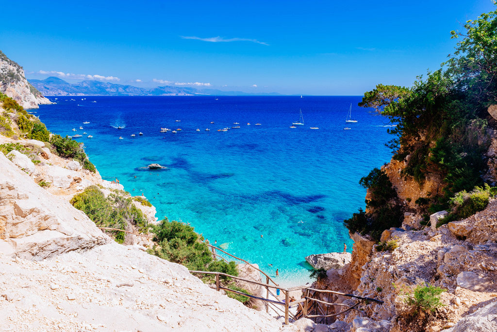 image of baunei coast in sardinia