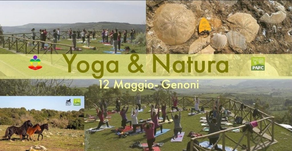 locandina evento yoga in Sardegna