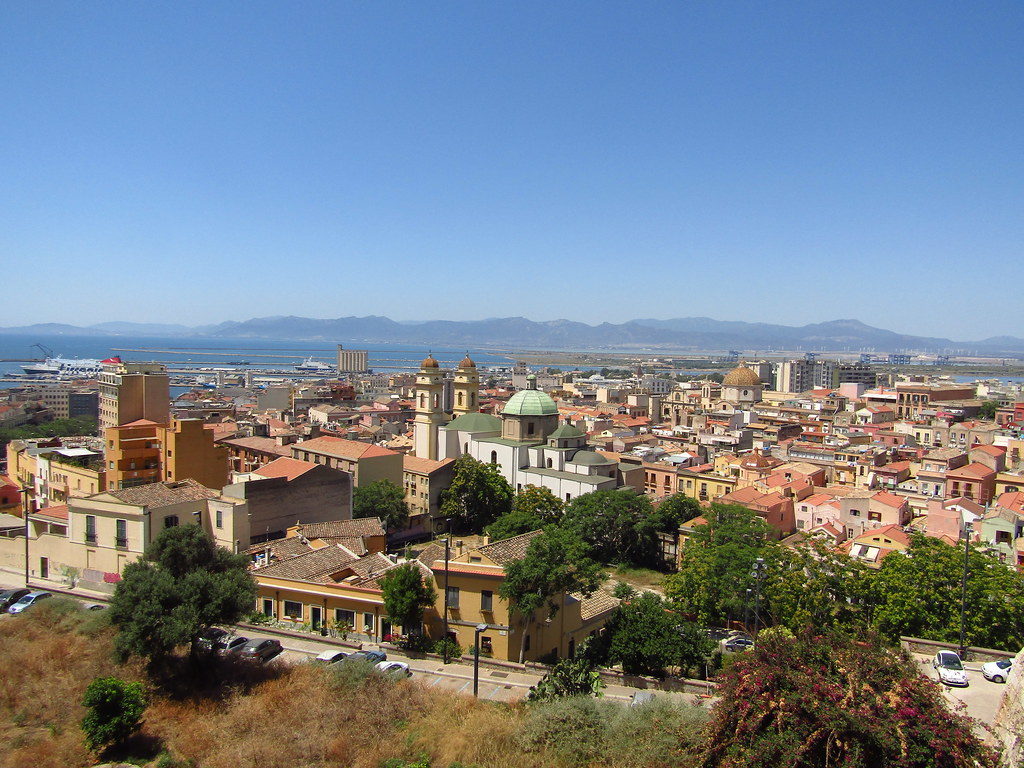 city of cagliari sardinia