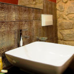 bouganville room bathroom b&b domus de janas gonnesa