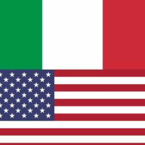 bandiera unione italia usa