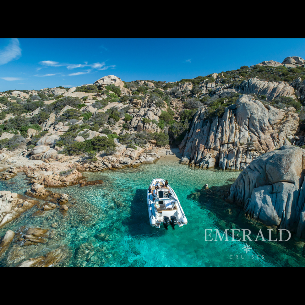 cove at la maddalena park in sardinia